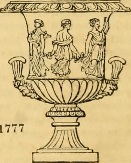 An illustration from An encyclopædia of cottage, farm, and villa architecture and furniture : containing numerous designs for dwellings from the cottage to the villa including farm houses, farmeries, and other agricultural buildings, several designs for country inns, public houses, and parochial schools, with the requisite fittings-up fixtures and furniture ; and appropriate offices, gardens and garden scenery ; each design accompanied by analytical and critical marks illustrative of the principles of archtiectural science and taste on whihc it is composed, 1836, leaf 1017
