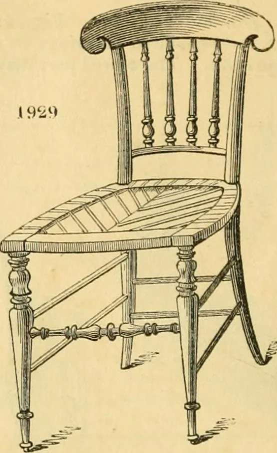 An illustration from An encyclopædia of cottage, farm, and villa architecture and furniture : containing numerous designs for dwellings from the cottage to the villa including farm houses, farmeries, and other agricultural buildings, several designs for country inns, public houses, and parochial schools, with the requisite fittings-up fixtures and furniture ; and appropriate offices, gardens and garden scenery ; each design accompanied by analytical and critical marks illustrative of the principles of archtiectural science and taste on whihc it is composed, 1836, leaf 1085