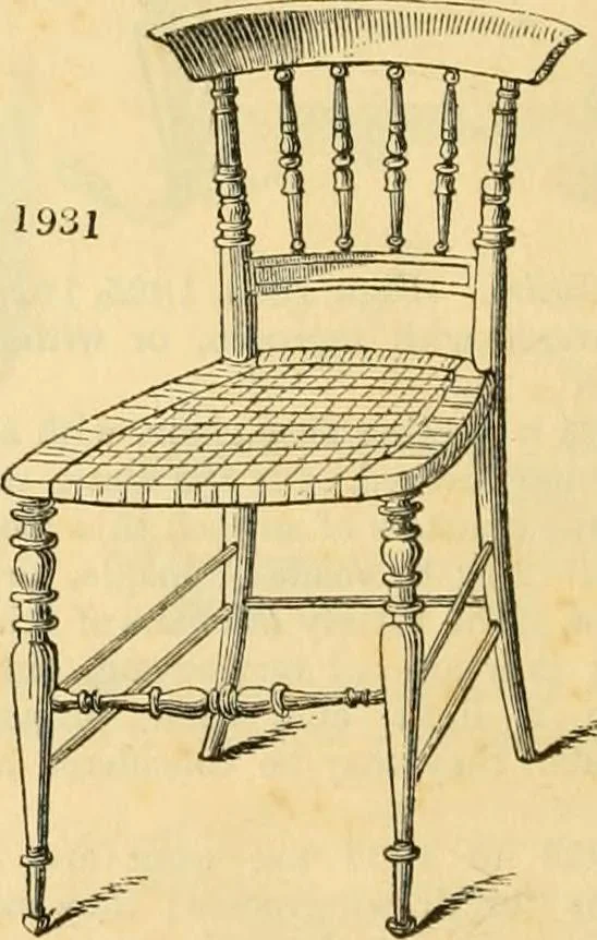 An illustration from An encyclopædia of cottage, farm, and villa architecture and furniture : containing numerous designs for dwellings from the cottage to the villa including farm houses, farmeries, and other agricultural buildings, several designs for country inns, public houses, and parochial schools, with the requisite fittings-up fixtures and furniture ; and appropriate offices, gardens and garden scenery ; each design accompanied by analytical and critical marks illustrative of the principles of archtiectural science and taste on whihc it is composed, 1836, leaf 1085