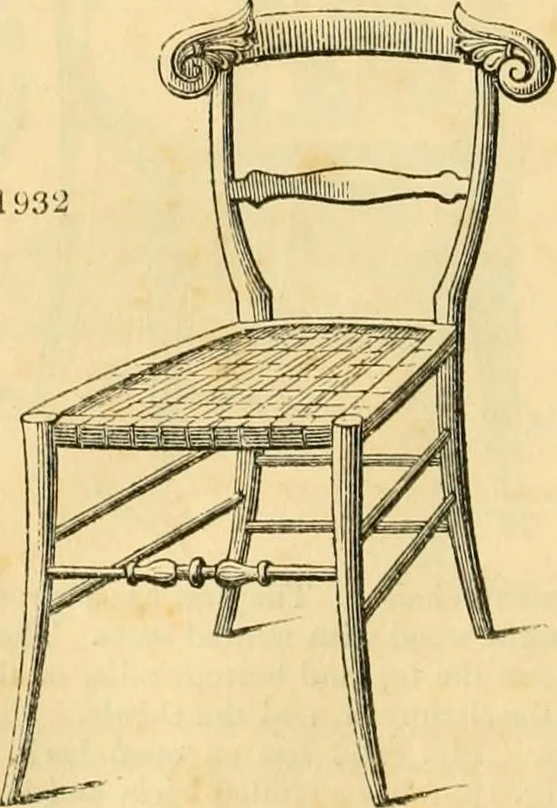 An illustration from An encyclopædia of cottage, farm, and villa architecture and furniture : containing numerous designs for dwellings from the cottage to the villa including farm houses, farmeries, and other agricultural buildings, several designs for country inns, public houses, and parochial schools, with the requisite fittings-up fixtures and furniture ; and appropriate offices, gardens and garden scenery ; each design accompanied by analytical and critical marks illustrative of the principles of archtiectural science and taste on whihc it is composed, 1836, leaf 1085