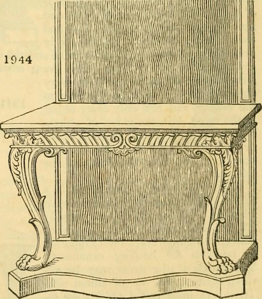 An illustration from An encyclopædia of cottage, farm, and villa architecture and furniture : containing numerous designs for dwellings from the cottage to the villa including farm houses, farmeries, and other agricultural buildings, several designs for country inns, public houses, and parochial schools, with the requisite fittings-up fixtures and furniture ; and appropriate offices, gardens and garden scenery ; each design accompanied by analytical and critical marks illustrative of the principles of archtiectural science and taste on whihc it is composed, 1836, leaf 1089