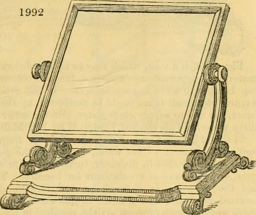 An illustration from An encyclopædia of cottage, farm, and villa architecture and furniture : containing numerous designs for dwellings from the cottage to the villa including farm houses, farmeries, and other agricultural buildings, several designs for country inns, public houses, and parochial schools, with the requisite fittings-up fixtures and furniture ; and appropriate offices, gardens and garden scenery ; each design accompanied by analytical and critical marks illustrative of the principles of archtiectural science and taste on whihc it is composed, 1836, leaf 1108