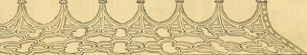 An illustration from An encyclopædia of cottage, farm, and villa architecture and furniture : containing numerous designs for dwellings from the cottage to the villa including farm houses, farmeries, and other agricultural buildings, several designs for country inns, public houses, and parochial schools, with the requisite fittings-up fixtures and furniture ; and appropriate offices, gardens and garden scenery ; each design accompanied by analytical and critical marks illustrative of the principles of archtiectural science and taste on whihc it is composed, 1836, leaf 1119