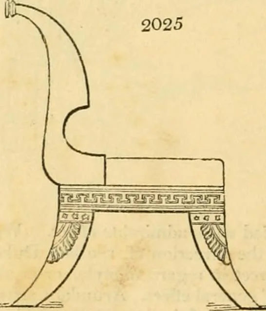 An illustration from An encyclopædia of cottage, farm, and villa architecture and furniture : containing numerous designs for dwellings from the cottage to the villa including farm houses, farmeries, and other agricultural buildings, several designs for country inns, public houses, and parochial schools, with the requisite fittings-up fixtures and furniture ; and appropriate offices, gardens and garden scenery ; each design accompanied by analytical and critical marks illustrative of the principles of archtiectural science and taste on whihc it is composed, 1836, leaf 1121