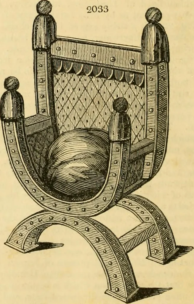 An illustration from An encyclopædia of cottage, farm, and villa architecture and furniture : containing numerous designs for dwellings from the cottage to the villa including farm houses, farmeries, and other agricultural buildings, several designs for country inns, public houses, and parochial schools, with the requisite fittings-up fixtures and furniture ; and appropriate offices, gardens and garden scenery ; each design accompanied by analytical and critical marks illustrative of the principles of archtiectural science and taste on whihc it is composed, 1836, leaf 1123