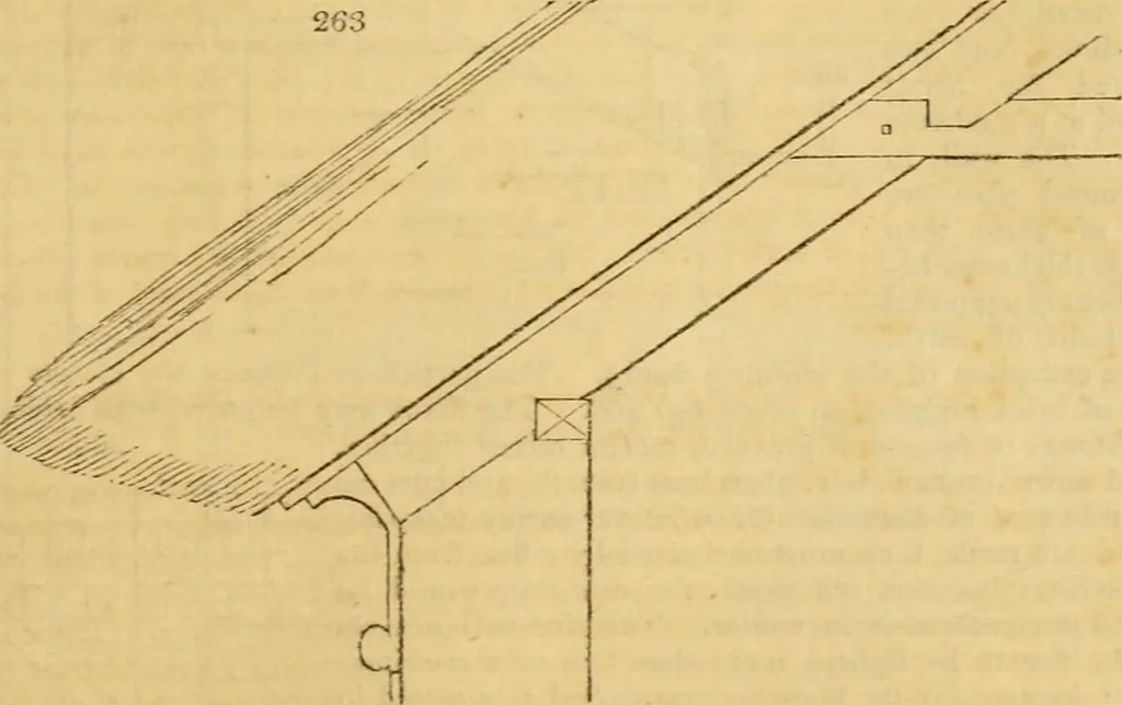 An illustration from An encyclopædia of cottage, farm, and villa architecture and furniture : containing numerous designs for dwellings from the cottage to the villa including farm houses, farmeries, and other agricultural buildings, several designs for country inns, public houses, and parochial schools, with the requisite fittings-up fixtures and furniture ; and appropriate offices, gardens and garden scenery ; each design accompanied by analytical and critical marks illustrative of the principles of archtiectural science and taste on whihc it is composed, 1836, leaf 168