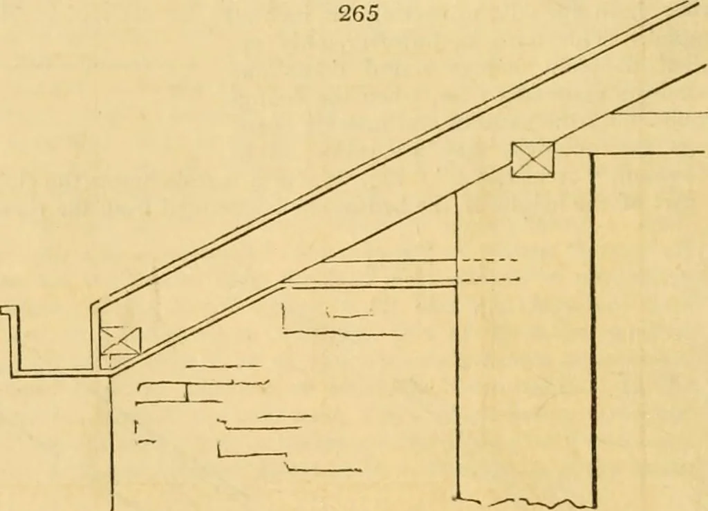 An illustration from An encyclopædia of cottage, farm, and villa architecture and furniture : containing numerous designs for dwellings from the cottage to the villa including farm houses, farmeries, and other agricultural buildings, several designs for country inns, public houses, and parochial schools, with the requisite fittings-up fixtures and furniture ; and appropriate offices, gardens and garden scenery ; each design accompanied by analytical and critical marks illustrative of the principles of archtiectural science and taste on whihc it is composed, 1836, leaf 169