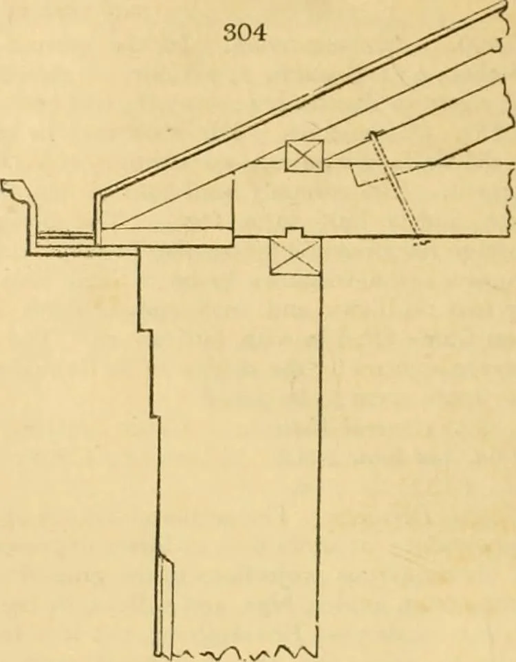 An illustration from An encyclopædia of cottage, farm, and villa architecture and furniture : containing numerous designs for dwellings from the cottage to the villa including farm houses, farmeries, and other agricultural buildings, several designs for country inns, public houses, and parochial schools, with the requisite fittings-up fixtures and furniture ; and appropriate offices, gardens and garden scenery ; each design accompanied by analytical and critical marks illustrative of the principles of archtiectural science and taste on whihc it is composed, 1836, leaf 187