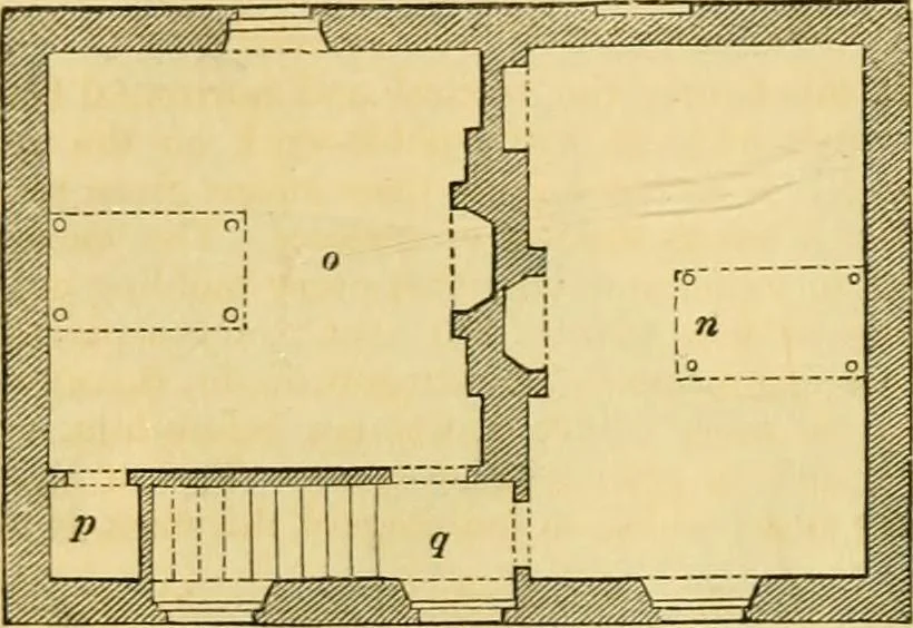 An illustration from An encyclopædia of cottage, farm, and villa architecture and furniture : containing numerous designs for dwellings from the cottage to the villa including farm houses, farmeries, and other agricultural buildings, several designs for country inns, public houses, and parochial schools, with the requisite fittings-up fixtures and furniture ; and appropriate offices, gardens and garden scenery ; each design accompanied by analytical and critical marks illustrative of the principles of archtiectural science and taste on whihc it is composed, 1836, leaf 248