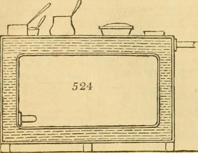 An illustration from An encyclopædia of cottage, farm, and villa architecture and furniture : containing numerous designs for dwellings from the cottage to the villa including farm houses, farmeries, and other agricultural buildings, several designs for country inns, public houses, and parochial schools, with the requisite fittings-up fixtures and furniture ; and appropriate offices, gardens and garden scenery ; each design accompanied by analytical and critical marks illustrative of the principles of archtiectural science and taste on whihc it is composed, 1836, leaf 307