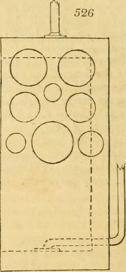 An illustration from An encyclopædia of cottage, farm, and villa architecture and furniture : containing numerous designs for dwellings from the cottage to the villa including farm houses, farmeries, and other agricultural buildings, several designs for country inns, public houses, and parochial schools, with the requisite fittings-up fixtures and furniture ; and appropriate offices, gardens and garden scenery ; each design accompanied by analytical and critical marks illustrative of the principles of archtiectural science and taste on whihc it is composed, 1836, leaf 307