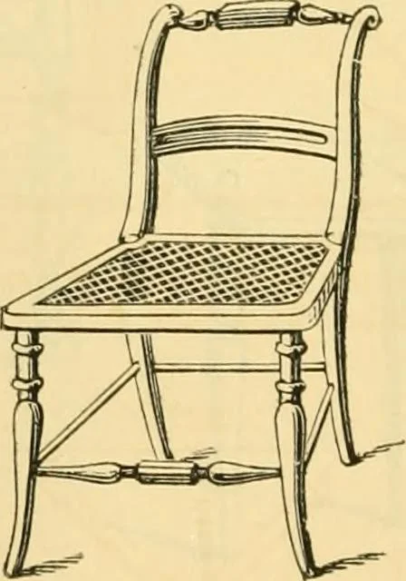 An illustration from An encyclopædia of cottage, farm, and villa architecture and furniture : containing numerous designs for dwellings from the cottage to the villa including farm houses, farmeries, and other agricultural buildings, several designs for country inns, public houses, and parochial schools, with the requisite fittings-up fixtures and furniture ; and appropriate offices, gardens and garden scenery ; each design accompanied by analytical and critical marks illustrative of the principles of archtiectural science and taste on whihc it is composed, 1836, leaf 337