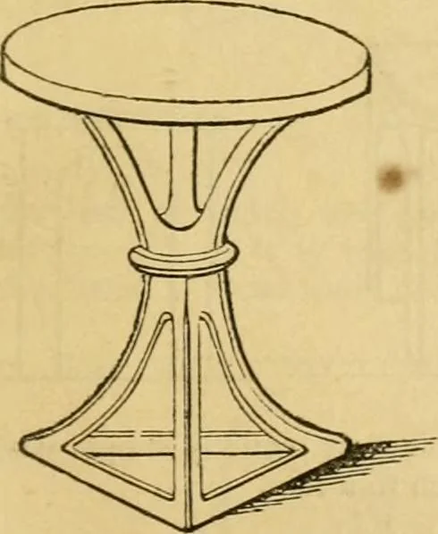 An illustration from An encyclopædia of cottage, farm, and villa architecture and furniture : containing numerous designs for dwellings from the cottage to the villa including farm houses, farmeries, and other agricultural buildings, several designs for country inns, public houses, and parochial schools, with the requisite fittings-up fixtures and furniture ; and appropriate offices, gardens and garden scenery ; each design accompanied by analytical and critical marks illustrative of the principles of archtiectural science and taste on whihc it is composed, 1836, leaf 338