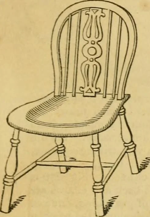 An illustration from An encyclopædia of cottage, farm, and villa architecture and furniture : containing numerous designs for dwellings from the cottage to the villa including farm houses, farmeries, and other agricultural buildings, several designs for country inns, public houses, and parochial schools, with the requisite fittings-up fixtures and furniture ; and appropriate offices, gardens and garden scenery ; each design accompanied by analytical and critical marks illustrative of the principles of archtiectural science and taste on whihc it is composed, 1836, leaf 342