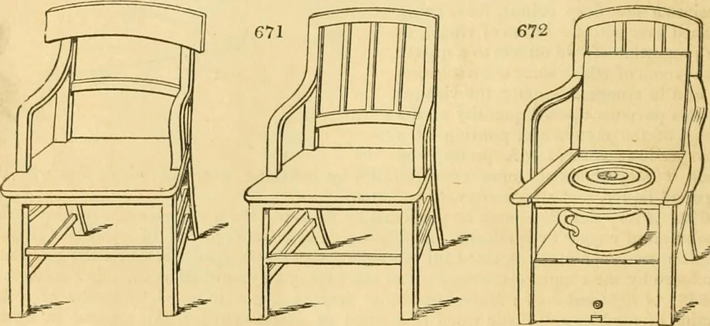 An illustration from An encyclopædia of cottage, farm, and villa architecture and furniture : containing numerous designs for dwellings from the cottage to the villa including farm houses, farmeries, and other agricultural buildings, several designs for country inns, public houses, and parochial schools, with the requisite fittings-up fixtures and furniture ; and appropriate offices, gardens and garden scenery ; each design accompanied by analytical and critical marks illustrative of the principles of archtiectural science and taste on whihc it is composed, 1836, leaf 345