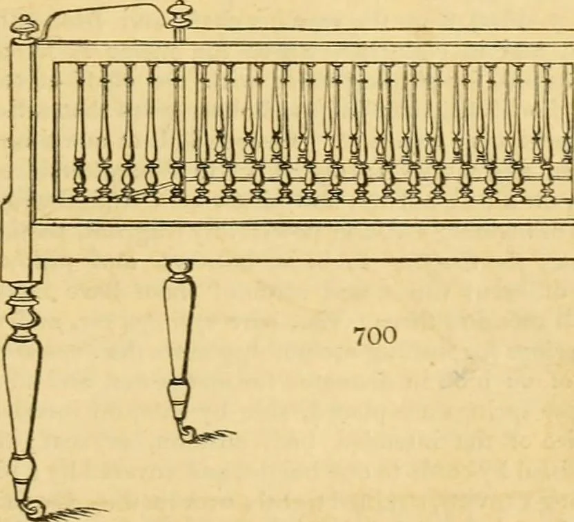 An illustration from An encyclopædia of cottage, farm, and villa architecture and furniture : containing numerous designs for dwellings from the cottage to the villa including farm houses, farmeries, and other agricultural buildings, several designs for country inns, public houses, and parochial schools, with the requisite fittings-up fixtures and furniture ; and appropriate offices, gardens and garden scenery ; each design accompanied by analytical and critical marks illustrative of the principles of archtiectural science and taste on whihc it is composed, 1836, leaf 358
