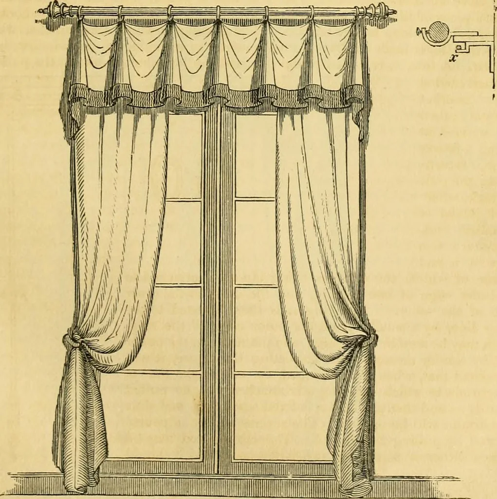 An illustration from An encyclopædia of cottage, farm, and villa architecture and furniture : containing numerous designs for dwellings from the cottage to the villa including farm houses, farmeries, and other agricultural buildings, several designs for country inns, public houses, and parochial schools, with the requisite fittings-up fixtures and furniture ; and appropriate offices, gardens and garden scenery ; each design accompanied by analytical and critical marks illustrative of the principles of archtiectural science and taste on whihc it is composed, 1836, leaf 362