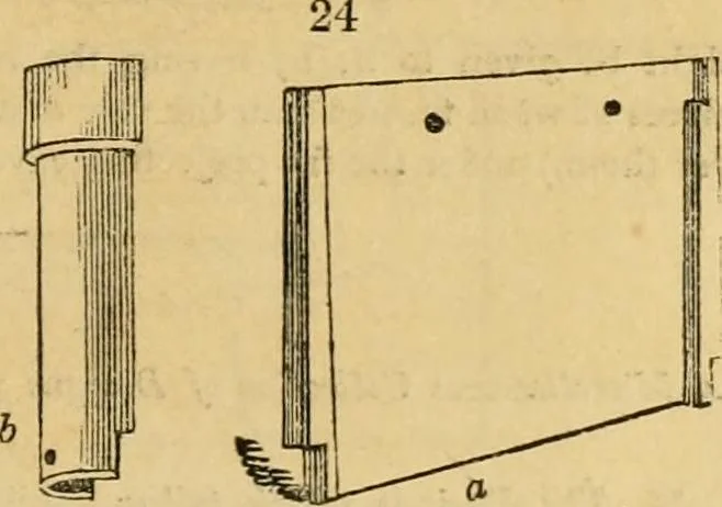 An illustration from An encyclopædia of cottage, farm, and villa architecture and furniture : containing numerous designs for dwellings from the cottage to the villa including farm houses, farmeries, and other agricultural buildings, several designs for country inns, public houses, and parochial schools, with the requisite fittings-up fixtures and furniture ; and appropriate offices, gardens and garden scenery ; each design accompanied by analytical and critical marks illustrative of the principles of archtiectural science and taste on whihc it is composed, 1836, leaf 48
