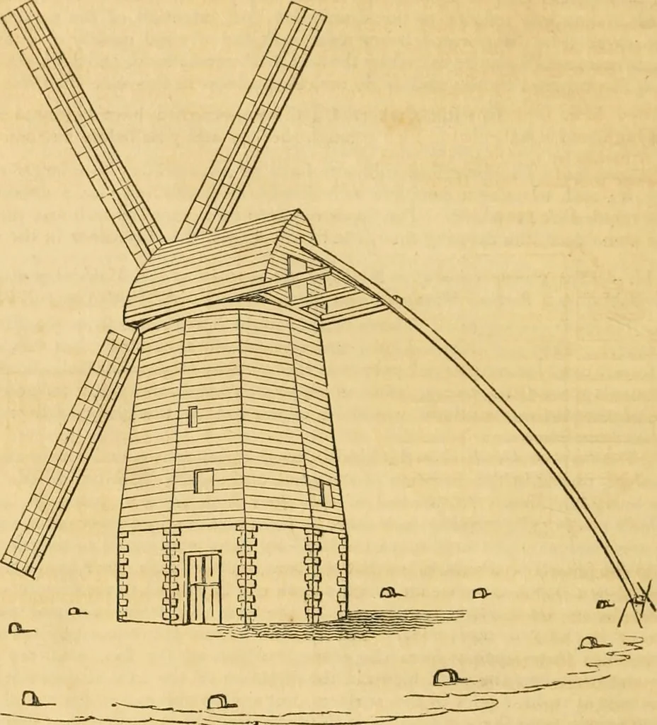 An illustration from An encyclopædia of cottage, farm, and villa architecture and furniture : containing numerous designs for dwellings from the cottage to the villa including farm houses, farmeries, and other agricultural buildings, several designs for country inns, public houses, and parochial schools, with the requisite fittings-up fixtures and furniture ; and appropriate offices, gardens and garden scenery ; each design accompanied by analytical and critical marks illustrative of the principles of archtiectural science and taste on whihc it is composed, 1836, leaf 607