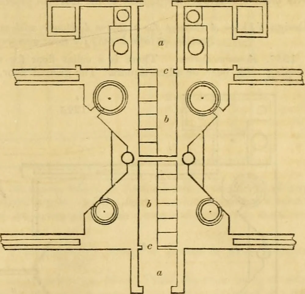 An illustration from An encyclopædia of cottage, farm, and villa architecture and furniture : containing numerous designs for dwellings from the cottage to the villa including farm houses, farmeries, and other agricultural buildings, several designs for country inns, public houses, and parochial schools, with the requisite fittings-up fixtures and furniture ; and appropriate offices, gardens and garden scenery ; each design accompanied by analytical and critical marks illustrative of the principles of archtiectural science and taste on whihc it is composed, 1836, leaf 664