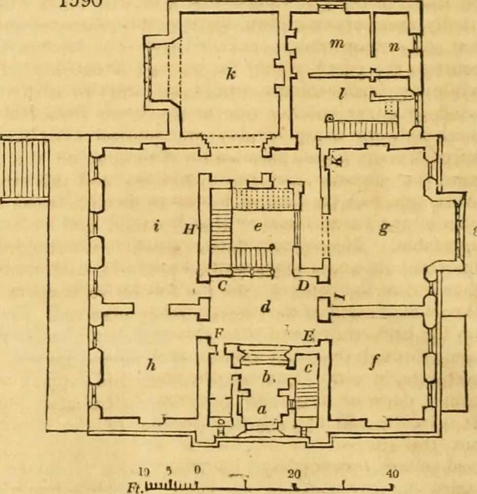 An illustration from An encyclopædia of cottage, farm, and villa architecture and furniture : containing numerous designs for dwellings from the cottage to the villa including farm houses, farmeries, and other agricultural buildings, several designs for country inns, public houses, and parochial schools, with the requisite fittings-up fixtures and furniture ; and appropriate offices, gardens and garden scenery ; each design accompanied by analytical and critical marks illustrative of the principles of archtiectural science and taste on whihc it is composed, 1836, leaf 925