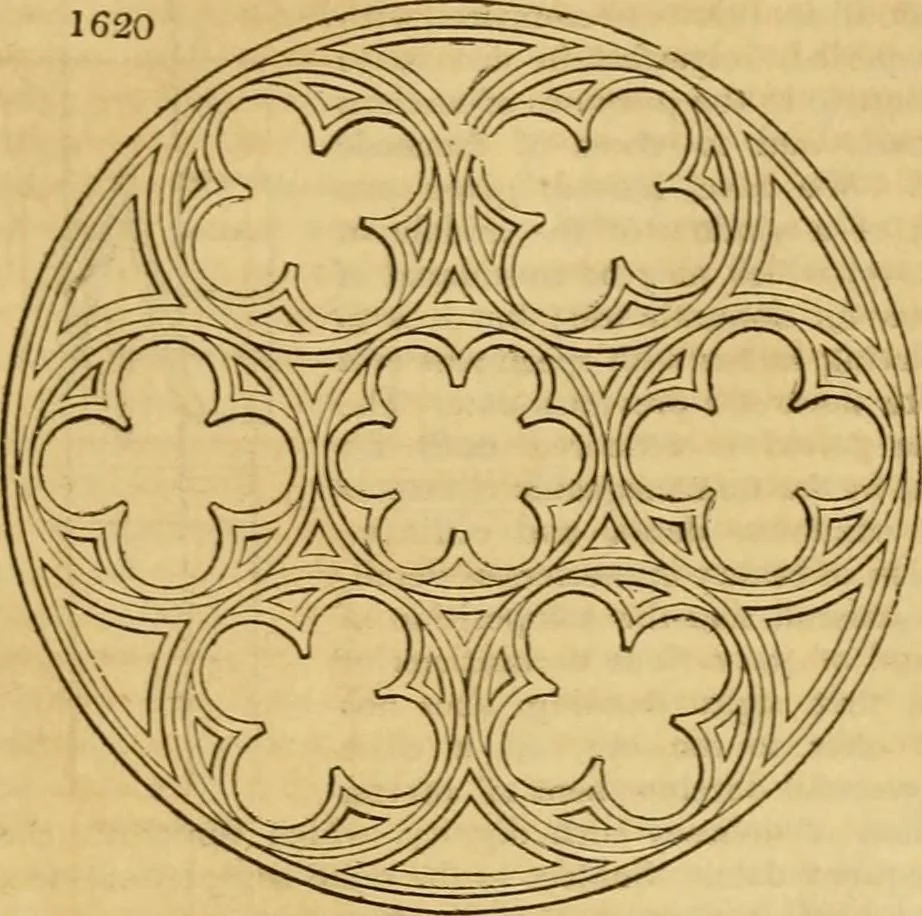 An illustration from An encyclopædia of cottage, farm, and villa architecture and furniture : containing numerous designs for dwellings from the cottage to the villa including farm houses, farmeries, and other agricultural buildings, several designs for country inns, public houses, and parochial schools, with the requisite fittings-up fixtures and furniture ; and appropriate offices, gardens and garden scenery ; each design accompanied by analytical and critical marks illustrative of the principles of archtiectural science and taste on whihc it is composed, 1836, leaf 954