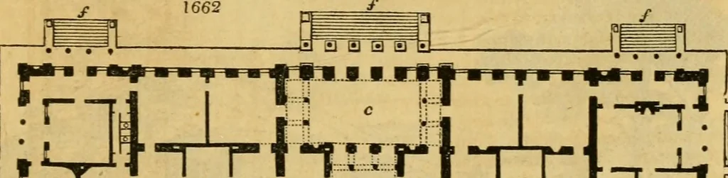 An illustration from An encyclopædia of cottage, farm, and villa architecture and furniture : containing numerous designs for dwellings from the cottage to the villa including farm houses, farmeries, and other agricultural buildings, several designs for country inns, public houses, and parochial schools, with the requisite fittings-up fixtures and furniture ; and appropriate offices, gardens and garden scenery ; each design accompanied by analytical and critical marks illustrative of the principles of archtiectural science and taste on whihc it is composed, 1836, leaf 976