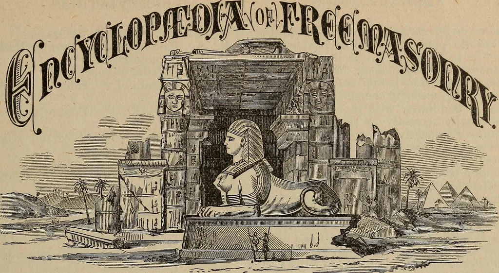 An illustration from An encyclopædia of freemasonry and its kindred sciences .., 1894, leaf 13