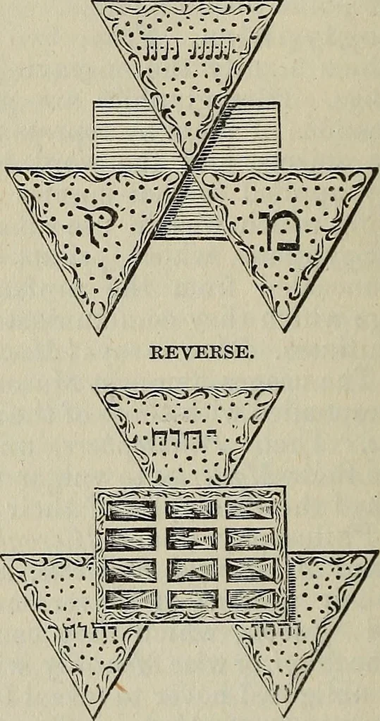 An illustration from An encyclopædia of freemasonry and its kindred sciences .., 1894, leaf 350