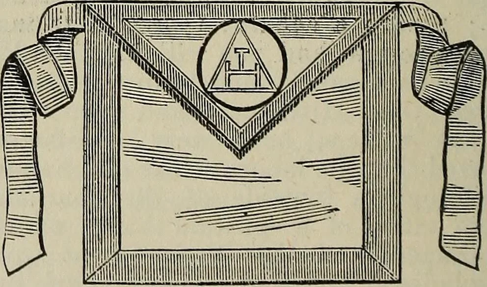 An illustration from An encyclopædia of freemasonry and its kindred sciences .., 1894, leaf 678