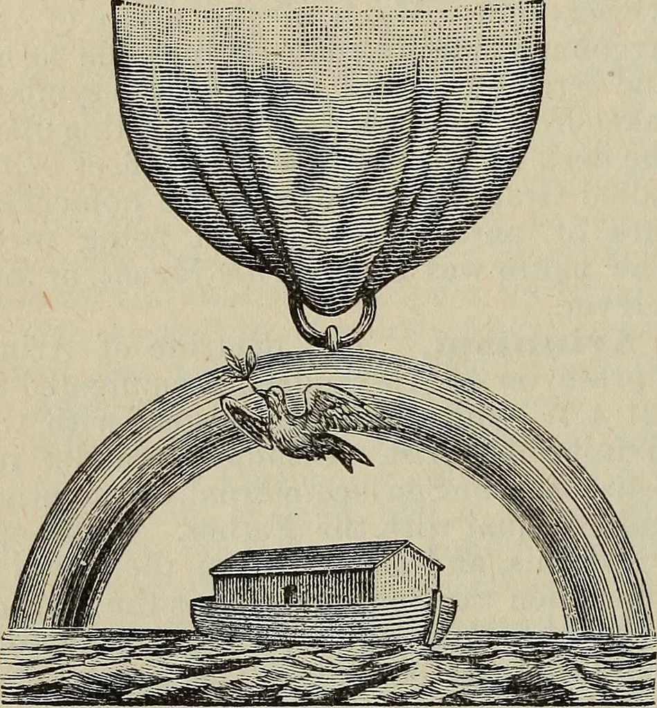 An illustration from An encyclopædia of freemasonry and its kindred sciences .., 1894, leaf 962