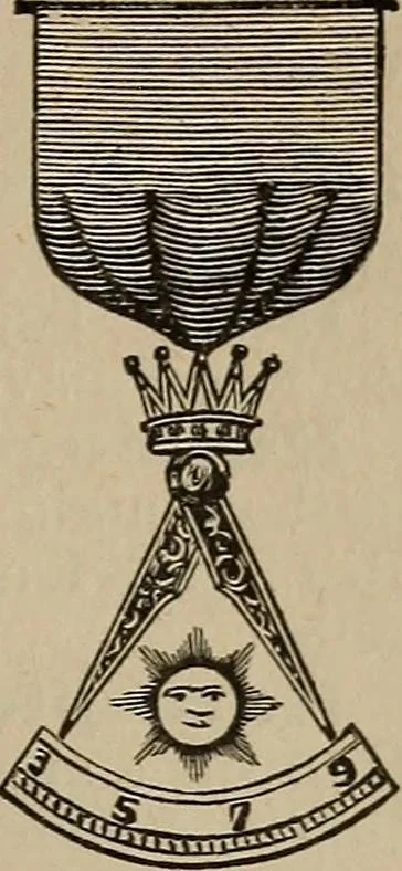 An illustration from An encyclopædia of freemasonry and its kindred sciences .., 1894, leaf 993