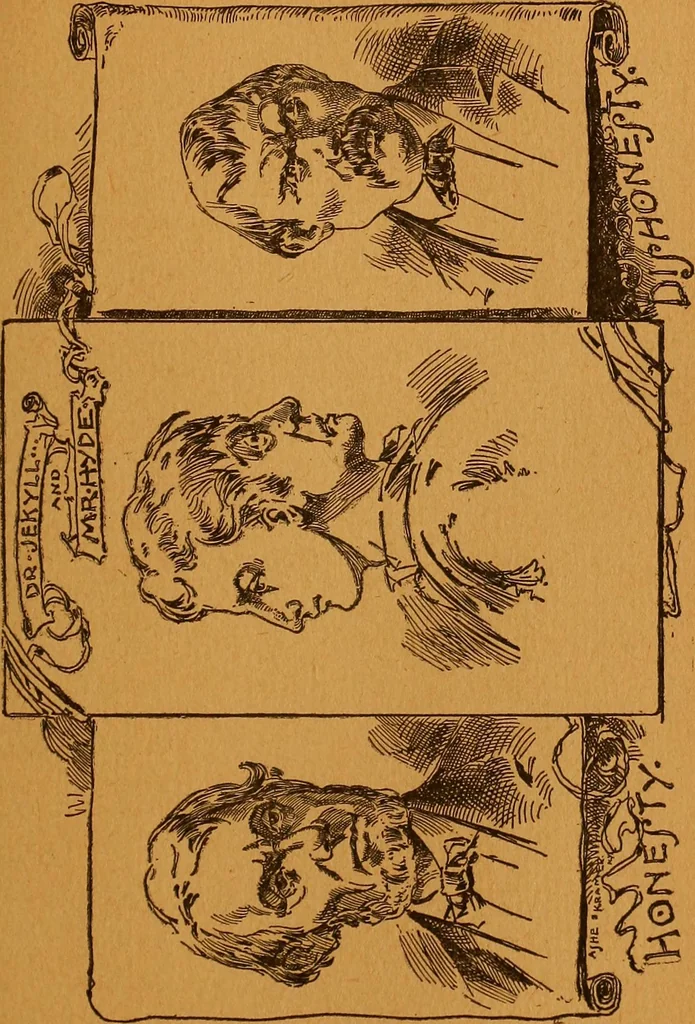 An illustration from Encyclopædia of human nature and physiognomy .., 1889, leaf 131