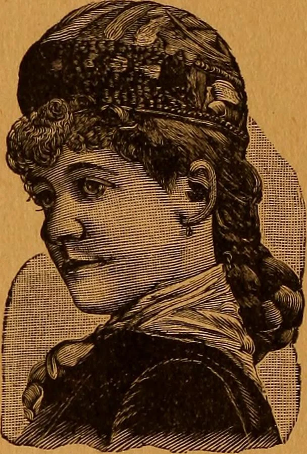 An illustration from Encyclopædia of human nature and physiognomy .., 1889, leaf 606