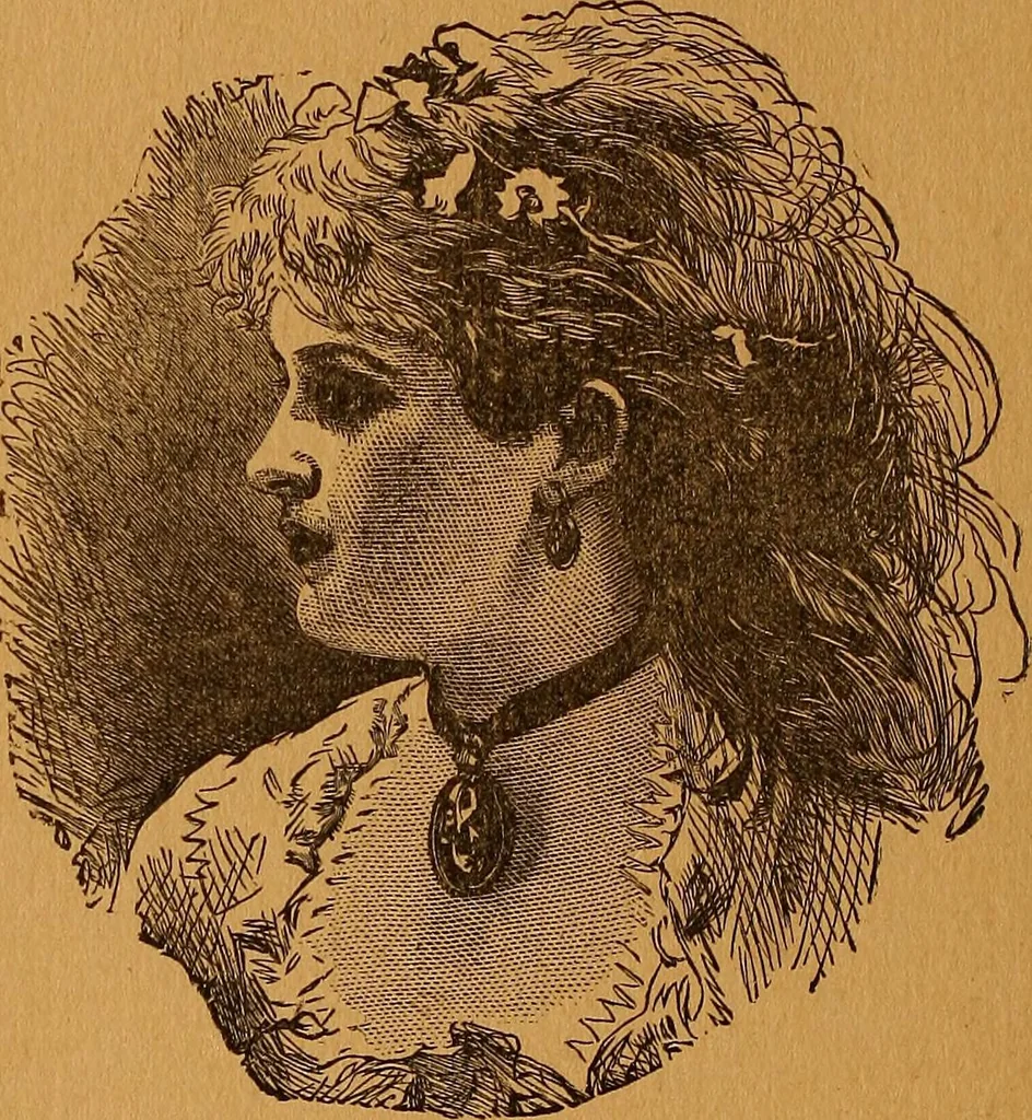 An illustration from Encyclopædia of human nature and physiognomy .., 1889, leaf 90