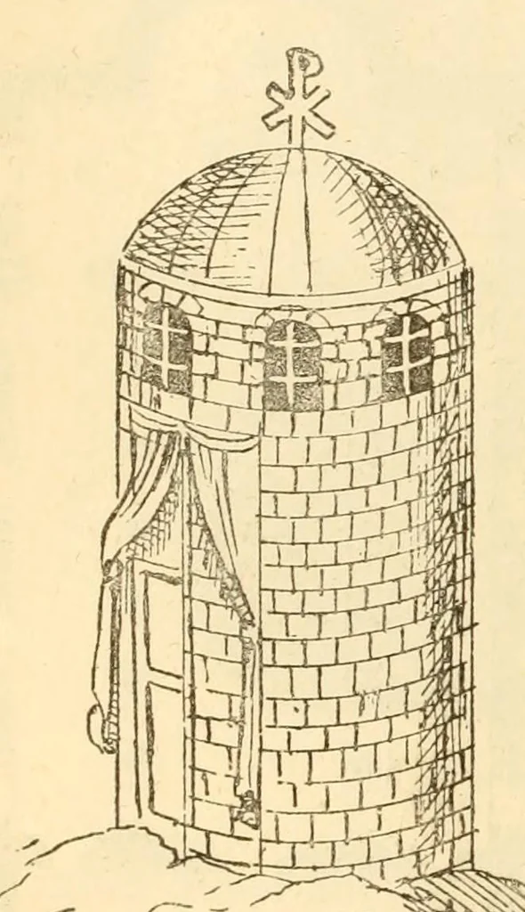 An illustration from Encyclopédie historique, archéologique, biographique, chronologique et monogrammatique des beaux-arts plastiques, architecture et mosaïque, céramique, sculpture, peinture et gravure, 1873, leaf 216