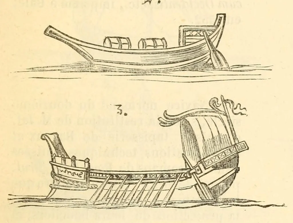An illustration from Encyclopédie historique, archéologique, biographique, chronologique et monogrammatique des beaux-arts plastiques, architecture et mosaïque, céramique, sculpture, peinture et gravure, 1873, leaf 379
