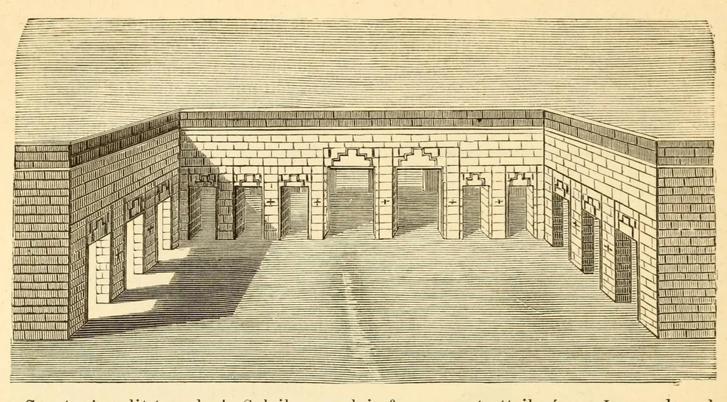 An illustration from Encyclopédie historique, archéologique, biographique, chronologique et monogrammatique des beaux-arts plastiques, architecture et mosaïque, céramique, sculpture, peinture et gravure, 1873, leaf 546