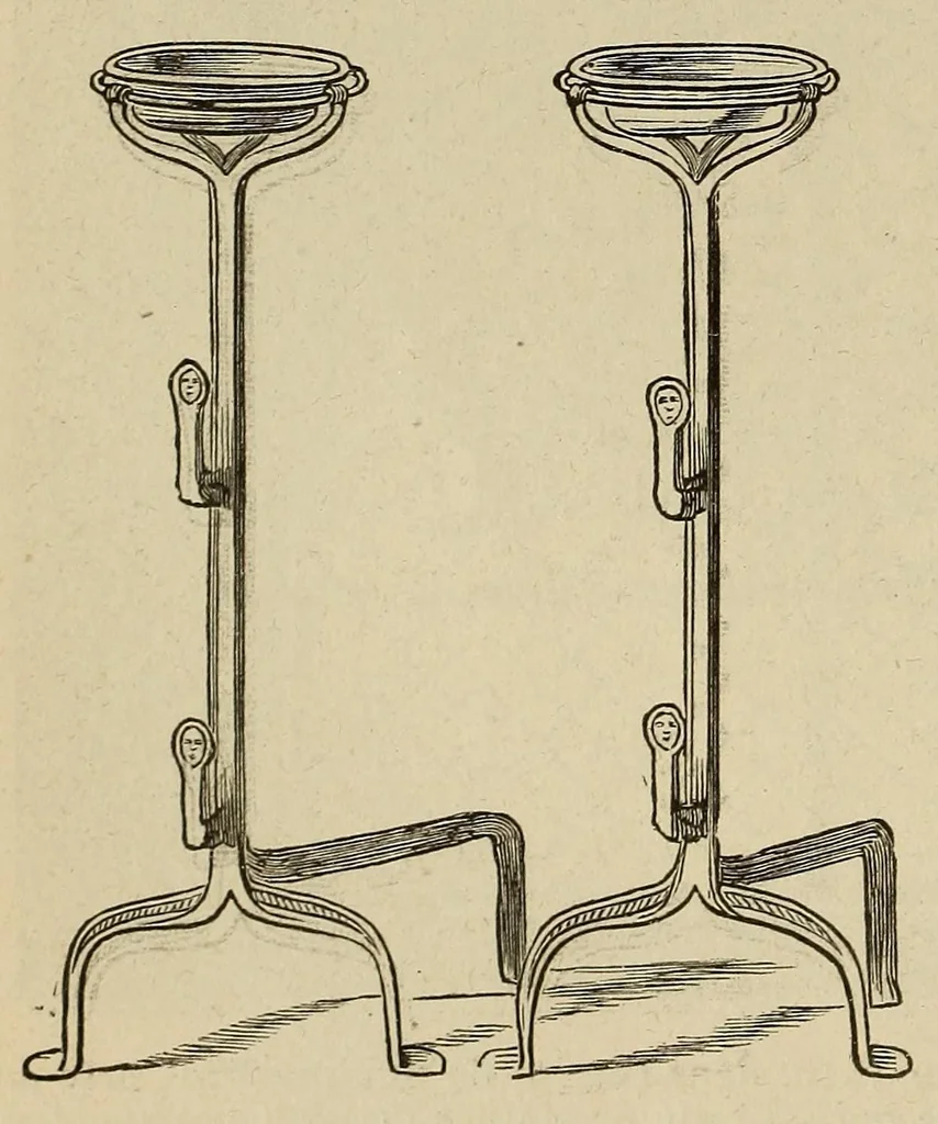 An illustration from Encyclopédie historique, archéologique, biographique, chronologique et monogrammatique des beaux-arts plastiques, architecture et mosaïque, céramique, sculpture, peinture et gravure, 1873, leaf 194