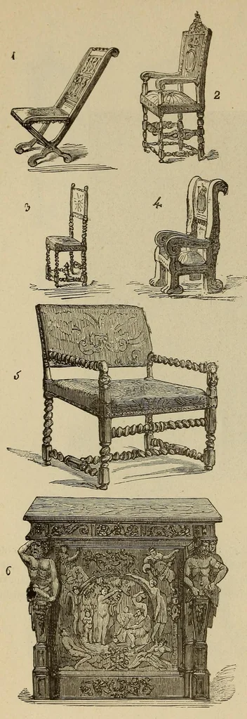 An illustration from Encyclopédie historique, archéologique, biographique, chronologique et monogrammatique des beaux-arts plastiques, architecture et mosaïque, céramique, sculpture, peinture et gravure, 1873, leaf 284