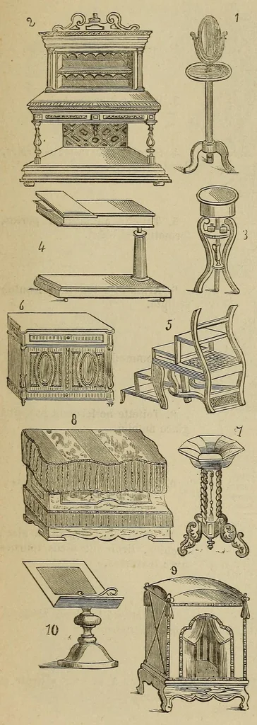 An illustration from Encyclopédie historique, archéologique, biographique, chronologique et monogrammatique des beaux-arts plastiques, architecture et mosaïque, céramique, sculpture, peinture et gravure, 1873, leaf 319
