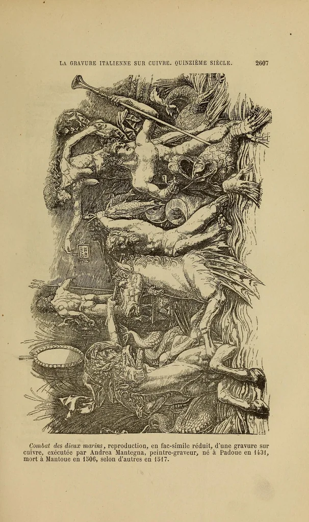 An illustration from Encyclopédie historique, archéologique, biographique, chronologique et monogrammatique des beaux-arts plastiques, architecture et mosaïque, céramique, sculpture, peinture et gravure, 1873, leaf 179