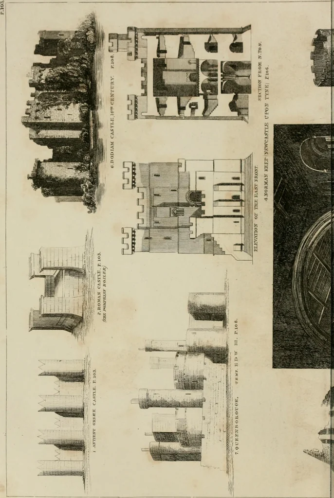 An illustration from Encyclopedia of antiquities : and elements of archaeology, classical and mediæval, 1843, leaf 156