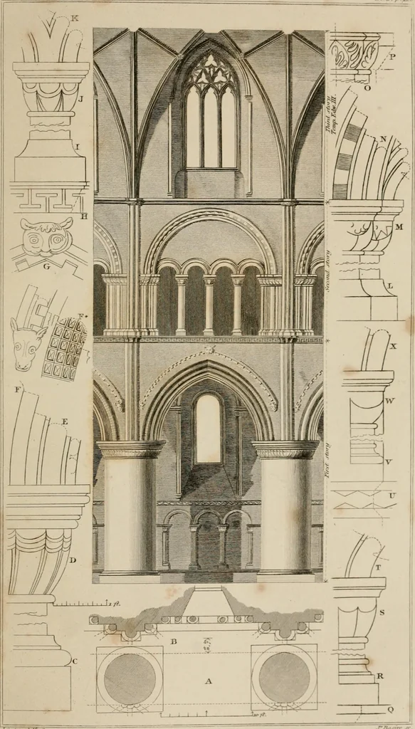 An illustration from Encyclopedia of antiquities : and elements of archaeology, classical and mediæval, 1843, leaf 179