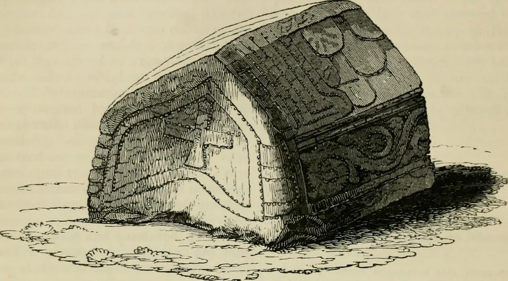An illustration from Encyclopedia of antiquities : and elements of archaeology, classical and mediæval, 1843, leaf 204