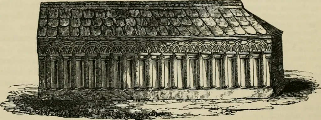 An illustration from Encyclopedia of antiquities : and elements of archaeology, classical and mediæval, 1843, leaf 204