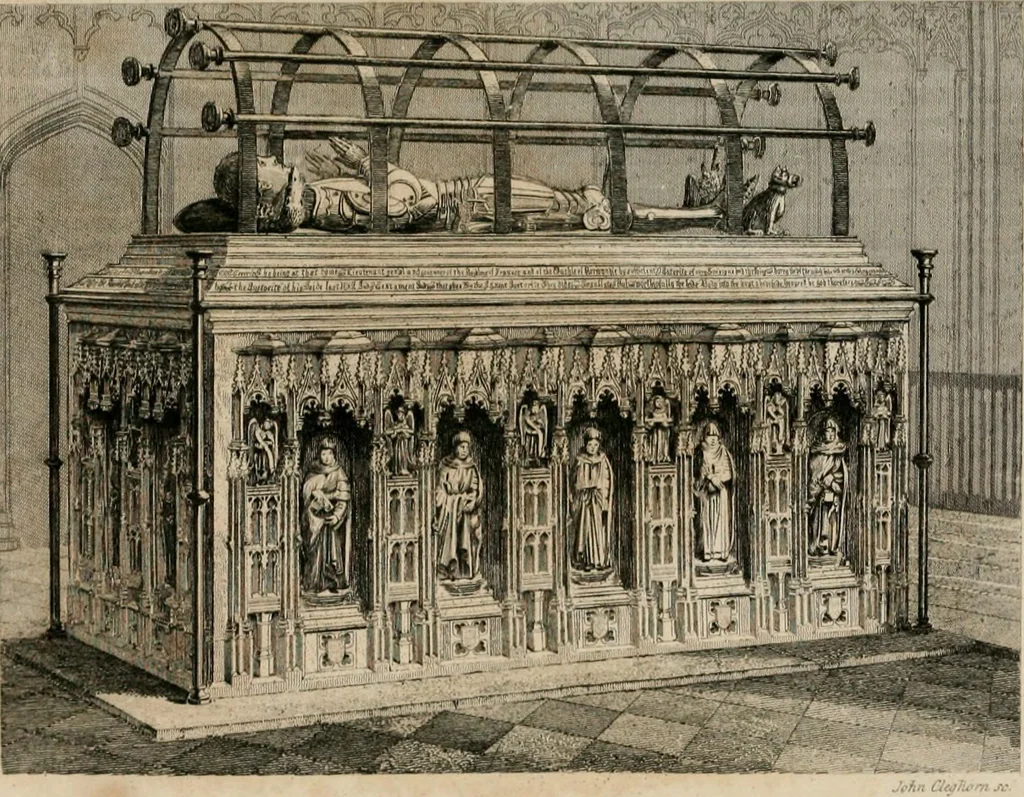 An illustration from Encyclopedia of antiquities : and elements of archaeology, classical and mediæval, 1843, leaf 307