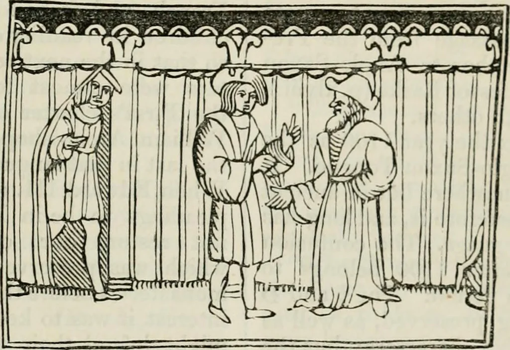 An illustration from Encyclopedia of antiquities : and elements of archaeology, classical and mediæval, 1843, leaf 203