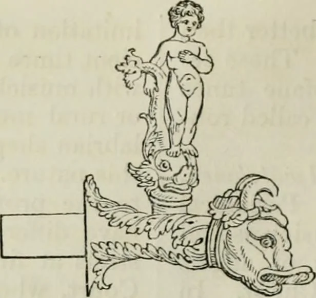 An illustration from Encyclopedia of antiquities : and elements of archaeology, classical and mediæval, 1843, leaf 204