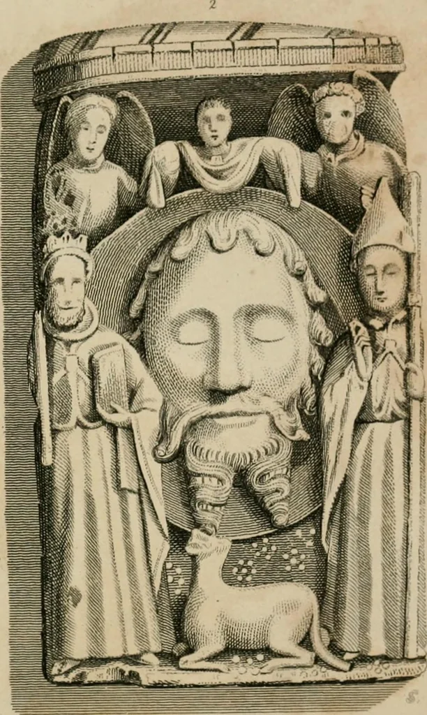 An illustration from Encyclopedia of antiquities : and elements of archaeology, classical and mediæval, 1843, leaf 294